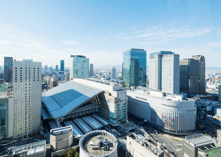 大阪梅田車站城市景觀